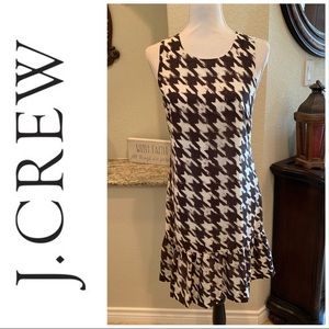 J. Crew Houndstooth Dress